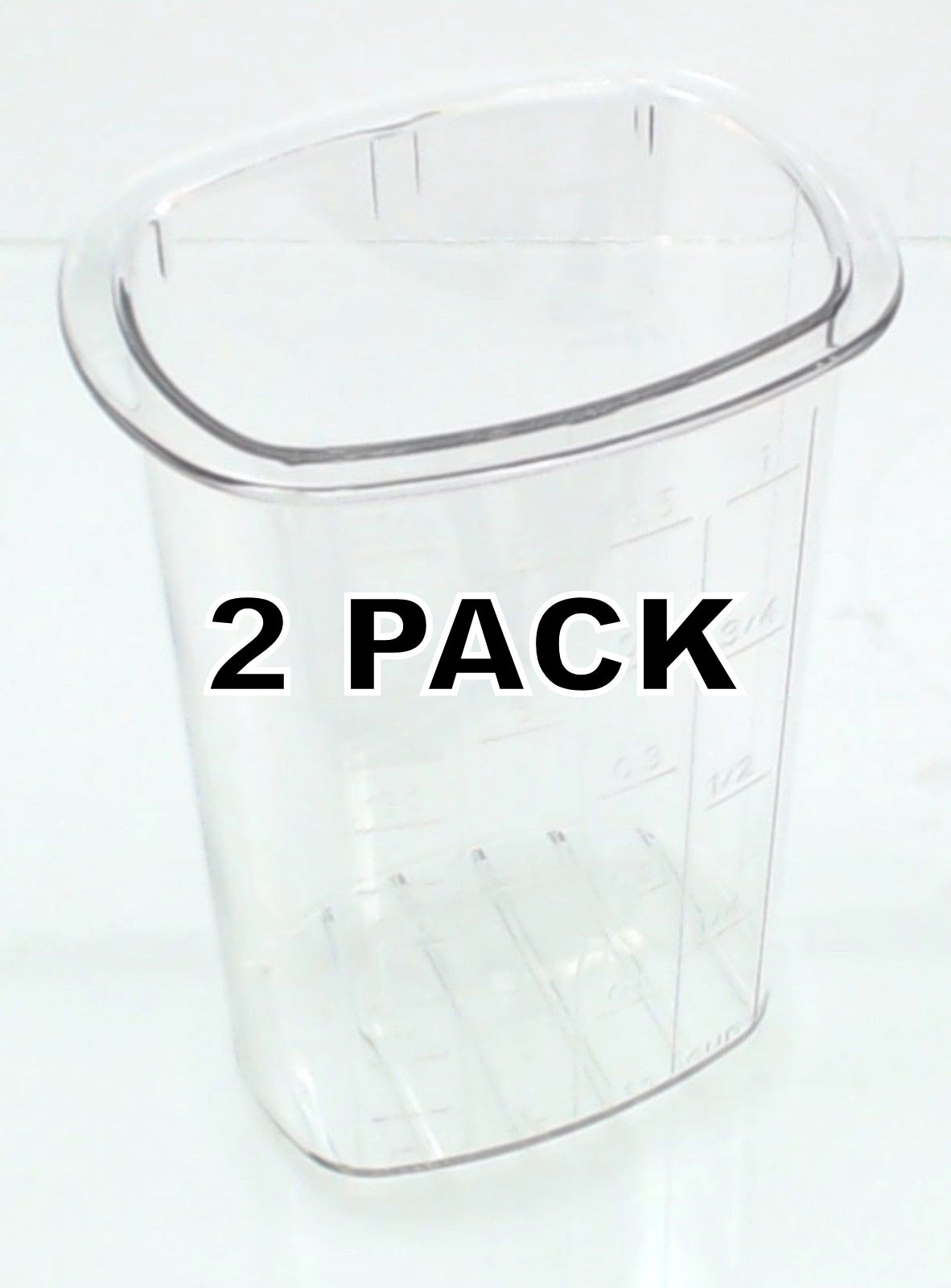 2 Pk, Food Processor 9 Cup Feed Tube for KitchenAid, KFP79P, 8212035