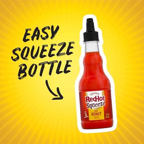 Frank S RedHot Hot Honey Squeeze Hot Sauce  12.0 Fl Oz thumbnail