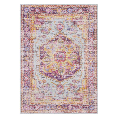 Surya Antioch AIC-2312 Floral Medallion Indoor Area Rug, Size: 9 X 13 Ft.