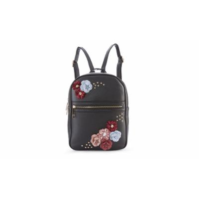 Women's Olivia Miller Fashion Backpacks OMR-0049 BLACK