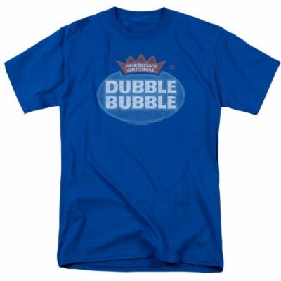 Dubble Bubble/vintage Logo-s/s Adult 18/1 - Royal - 4x