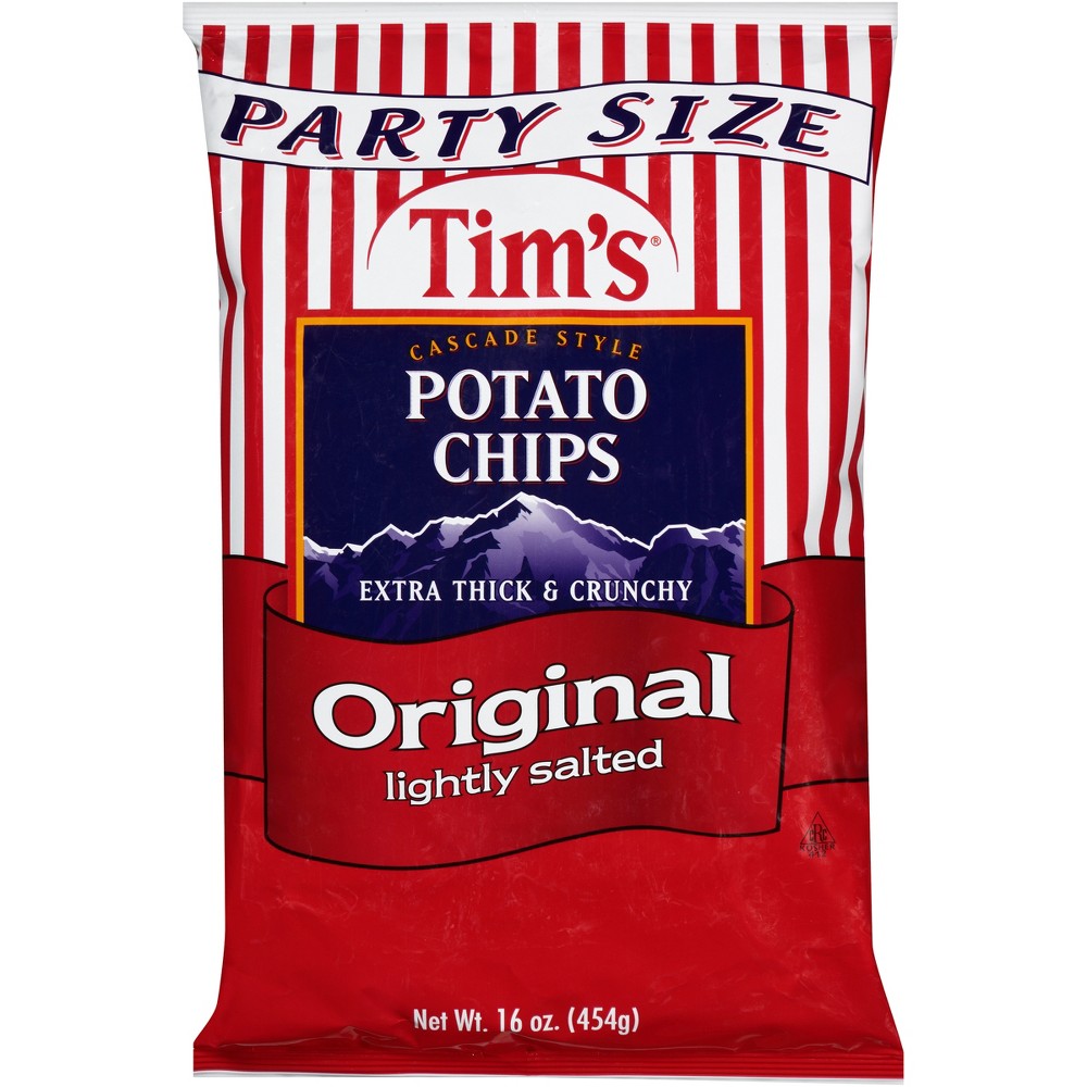 FODMAPs, Gluten & More Tim's Original Lightly Salted Potato Chips