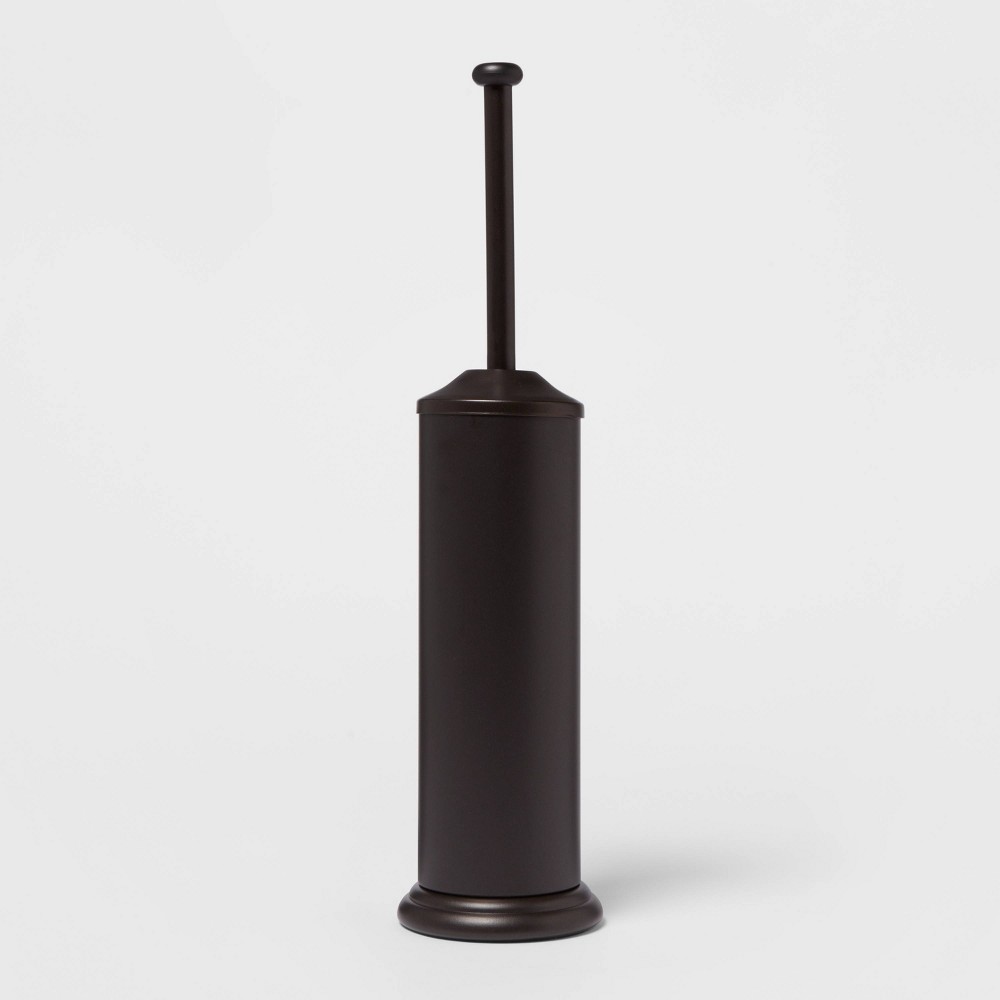 Metal Oil Rubbed Toilet Brush and Holder Set - Threshold™