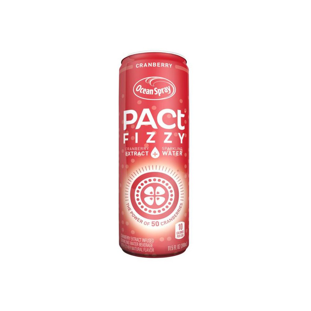 Ocean Spray Pact Fizzy Cranberry - 11.5 Fl Oz Can