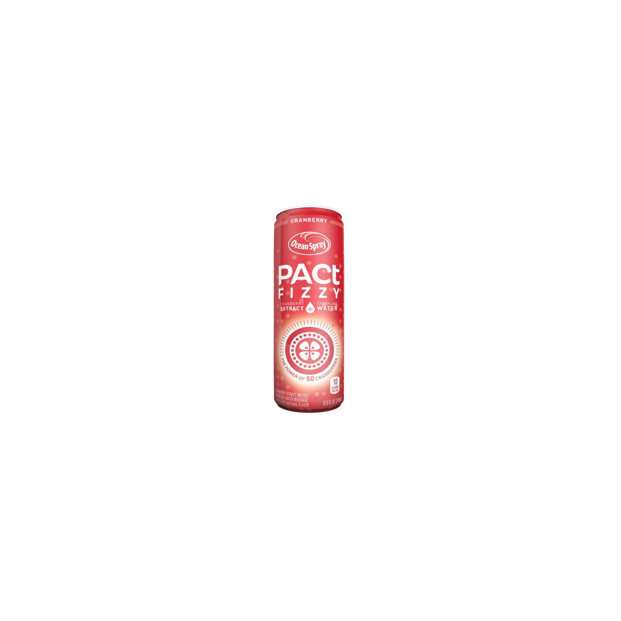 Ocean Spray Pact Fizzy Cranberry - 11.5 Fl Oz Can thumbnail