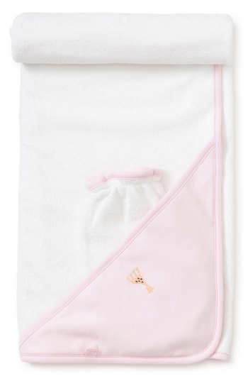 Kissy Kissy Unisex Sophie La Giraffe Towel & Washing Mitt Set - Baby