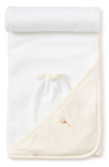 Kissy Kissy Unisex Sophie La Giraffe Towel & Washing Mitt Set - Baby