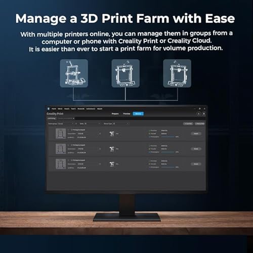 Creality CR-10 SE 3D Printer 600mm/s Print Speed with 8000mm/s² Acceleration CR Touch Auto Leveling, 300℃ High-Temp Hotend Sprite Direct Extruder a thumbnail
