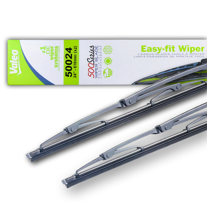 New Pair of 24  OEM Wiper Blades Fits Dodge Ram 2500 2002-08 4723-444 5103544Aa