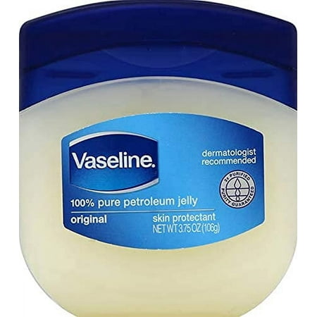 Vaseline Petroleum Jelly for Dry Cracked Skin and Eczema Relief Original 3.75 Oz