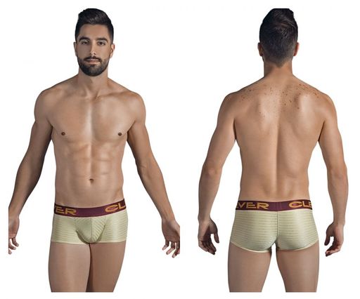 Clever 7706211064437 2292 Egyptian Boxer Briefs Mens, Gold - Extra Large