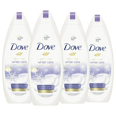 Dove Body Wash to Nourish and Moisturize Dry Skin Winter Care for Softer  Smoother Skin After Just One Shower 22 Oz  4 Count