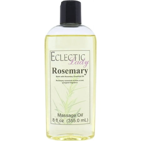 All Natural Massage Oil  8 Oz  100% Natural Ingredients with Sweet Almond & Jojoba Oil  Relaxing Scent for Men & Women