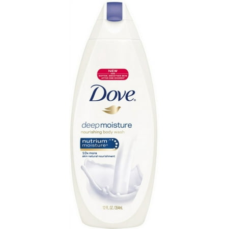 Dove Body Wash Deep Moisture for Dry Skin Moisturizing Skin Cleanser with 24Hr Renewing Micromoisture Nourishes the Driest Skin 11 Oz