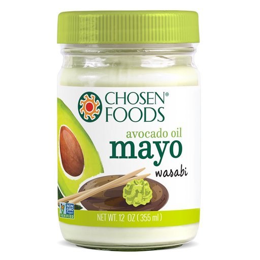 Chosen Foods 296716 12 Oz Wasabi Avocado Mayo Oil, Pack of 6