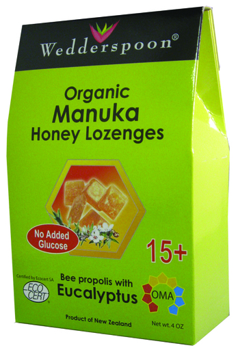 Wedderspoon 504668 Organic Manuka Drops Eucalyptus, 20 Loz - Case of 12