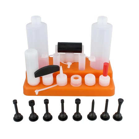 DCT Complete Wood Glue Applicator Glue Dispenser Applicator Bottles Roller Tips