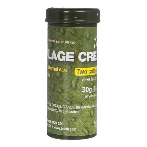 FoxOutdoor 57-8882 Camo Cream Stick, Brown & Green