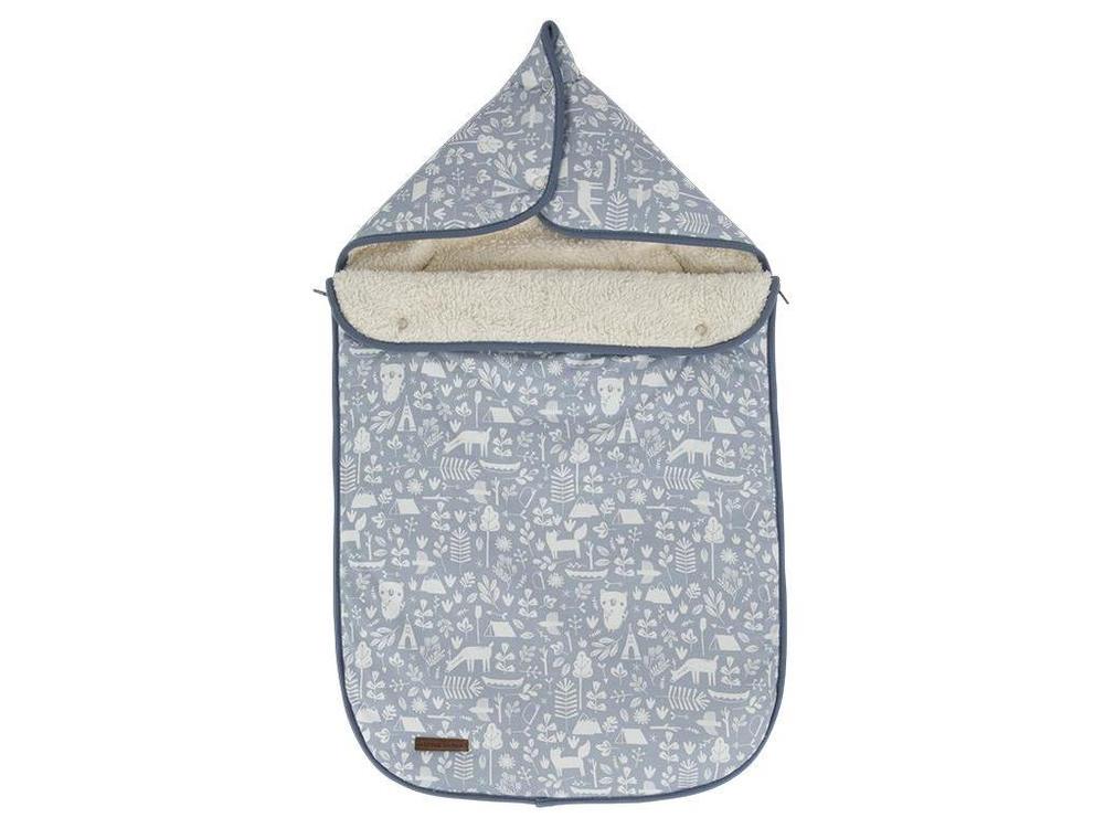 Little Dutch Adventure KuschelfuBsack Blue 6678