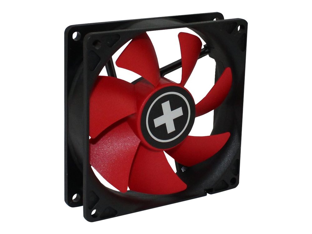 Xilence XPF80.R PC Fan 80x25x80mm Black Red