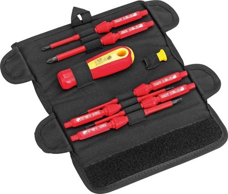Cimco 117860 VDE Screwdriver Set 8-Piece Insulated with Nylon Bag