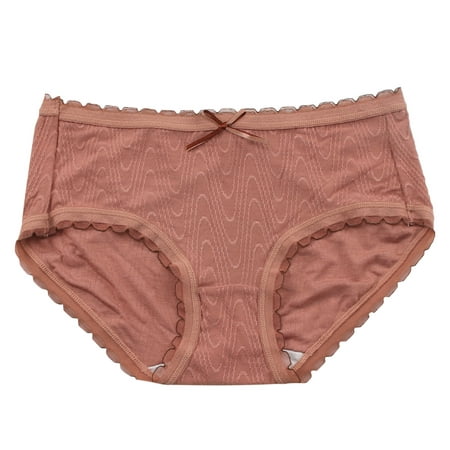 GWAABD Casual Panties Underpants Panties Underwear Panties Bikini Solid Womens Briefs Knickers Cotton Panties Gift for Womens 2023