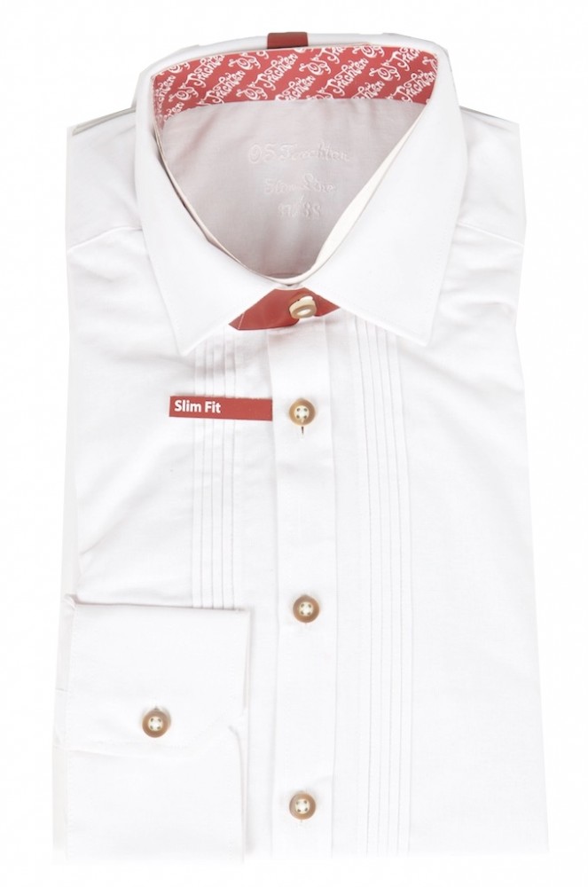 120012-0708 Orbis Hemd Weiss Lim Fit