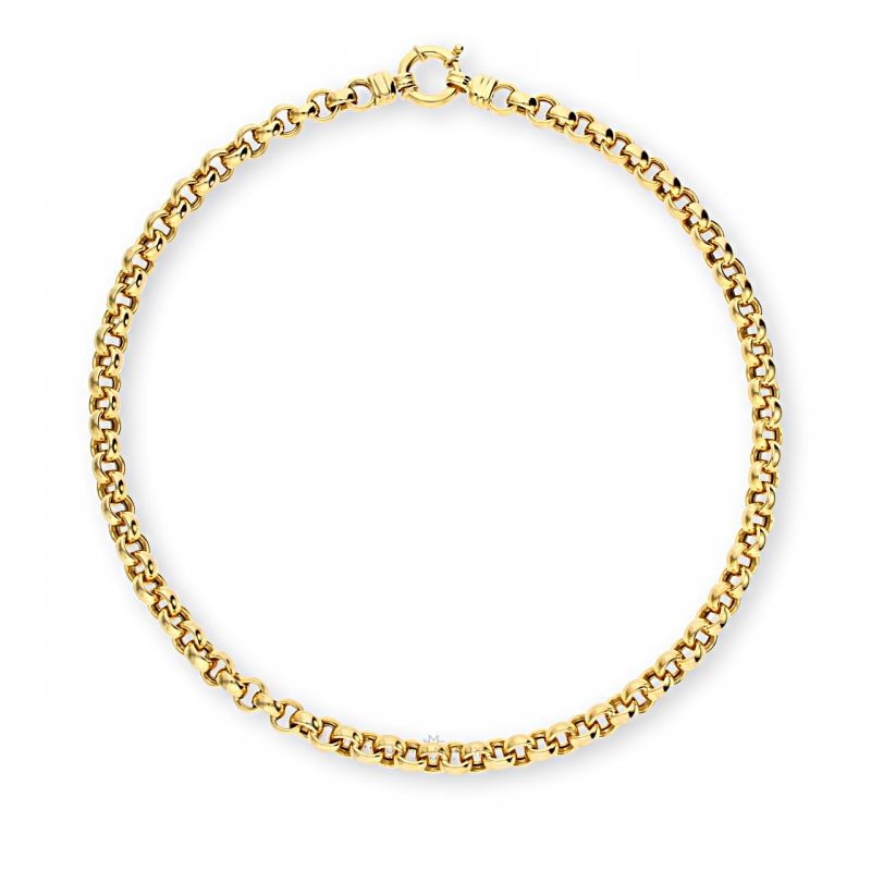 JuwelmaLux Collier 585er 14 Karat Jl30-05-0490 Anker Gold