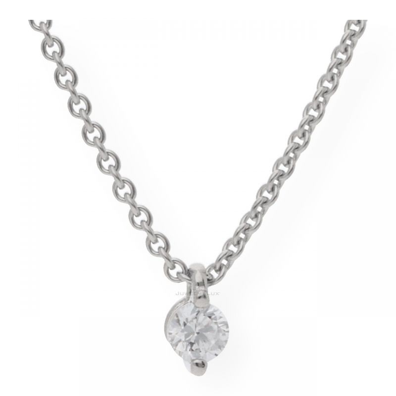 JuwelmaLux Collier 925/000 Sterling Silber Mit Zirkonia Jl00-05-0036