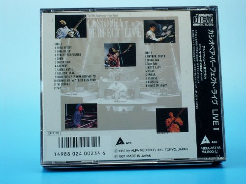 Casiopea Perfect Live・liveⅡ thumbnail