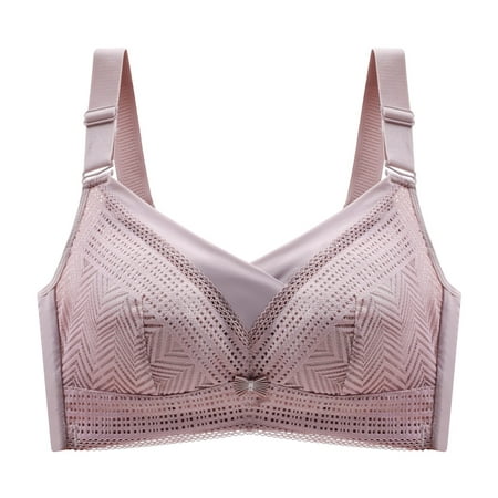 GWAABD Sports Bras for Women Padded Underwear for Women Push up Adjustable Bra Tube Top Sagging Plus Size No Wire Full Cup Lift Underwear