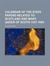 Calendar of the State Papers Related to Scotland and Mary Queen of Scots 1547-1603 Paperback | Indigo Chapters