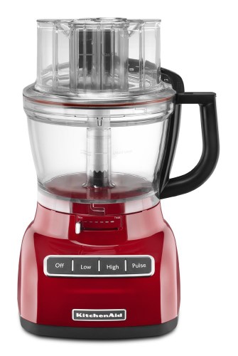 KitchenAid KFP1322ER 13-Cup Food Processor with Exact Slice System, Empire Red