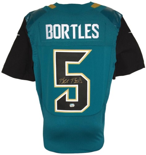 23310 Blake Bortles Signed Jacksonville Jaguars Nike Elite Teal Jersey Fanatics