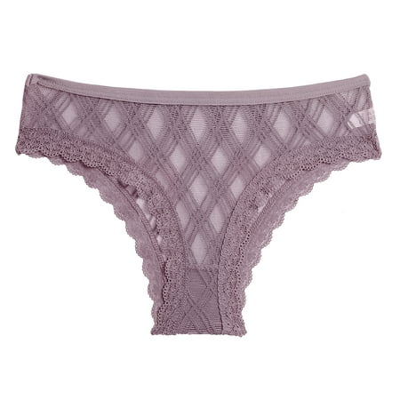 GWAABD Women Underwear Seamless Underpants Patchwork Color Underwear Panties Bikini Solid Womens Briefs Knickers Gift 1 Piece