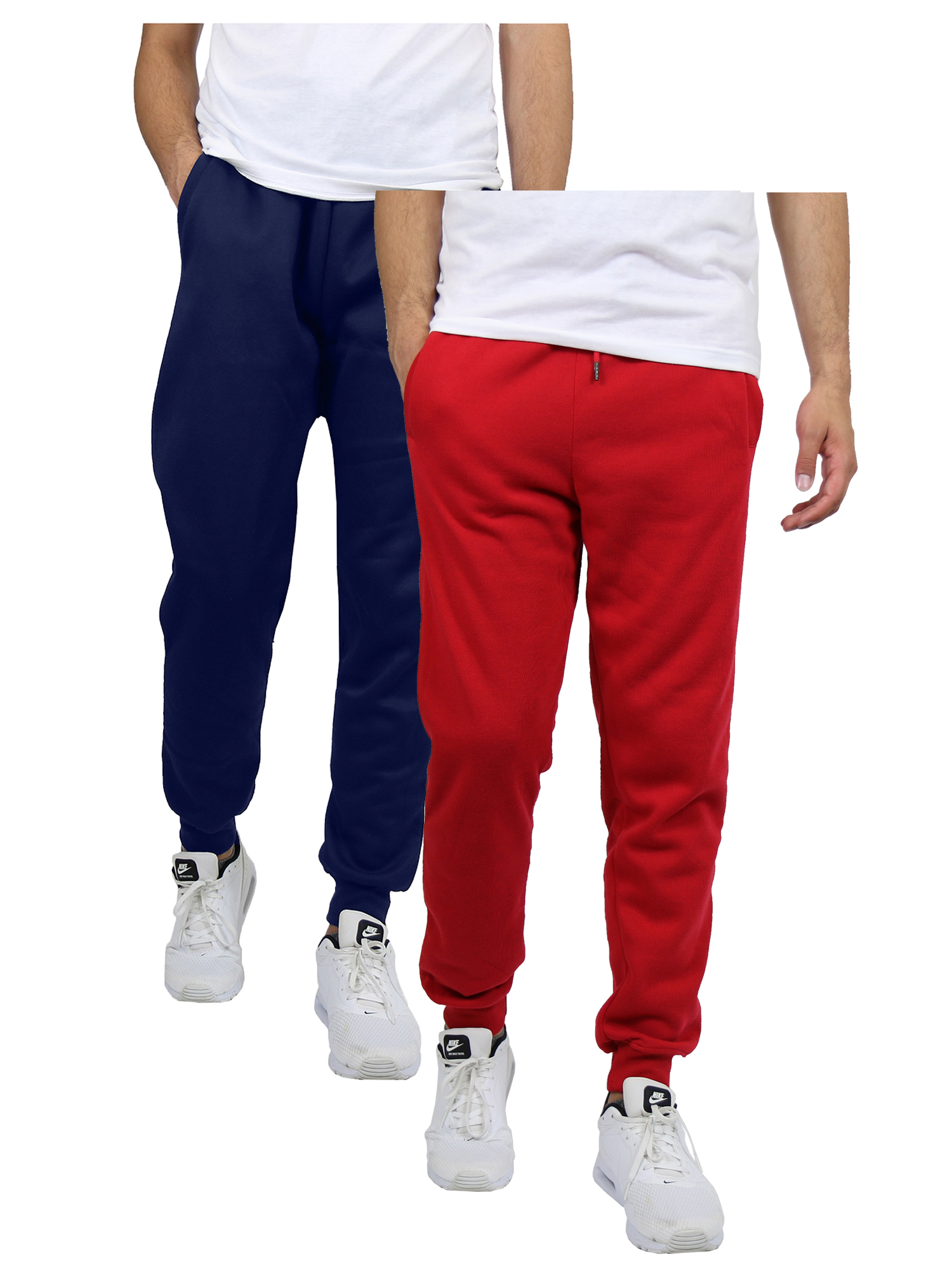 Galaxy by Harvic Men S Fleece Jogger Sweatpants (2-Pack & 3-Pack  S-2XL)