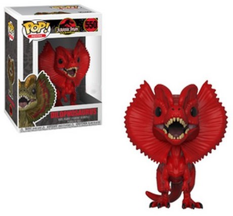 Funko POP! Movies: Jurassic Park #550  Dilophosaurus  25th - Target Excl