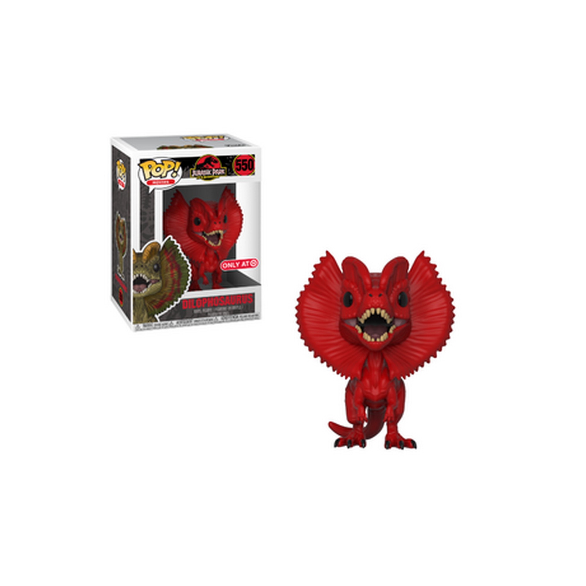 Funko POP! Movies: Jurassic Park #550  Dilophosaurus  25th - Target Excl thumbnail