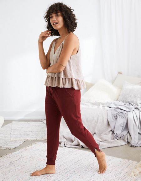 Aerie Ankle Zip Jogger
