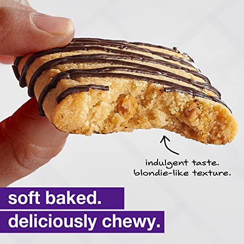 KIND Soft Baked Squares, Variety Pack Almond Flour Blondies, Low Sodium, Gluten Free Snacks, Fiber Bar, 18 Count thumbnail