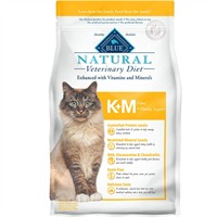 BLUE Natural Veterinary Diet KM Kidney + Mobility Support Dry Cat Food 7-lb
