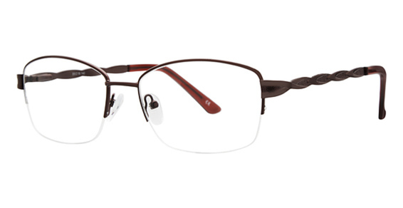 2038 Eyeglasses, Burgundy