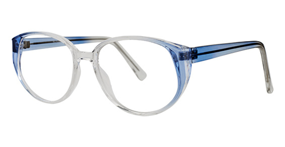1596 Eyeglasses, Blue Fade