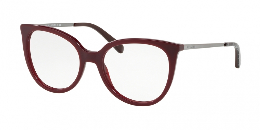 Coach HC6125 5509 Women’s Glasses Burgundy Size 53 - Free Lenses - HSA/FSA Insurance - Blue Light Block Available