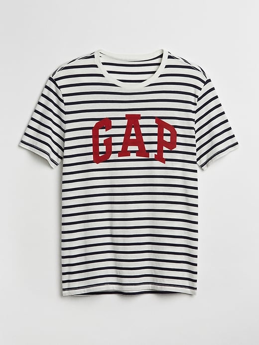 Gap Mens Logo Graphic Short Sleeve Pocket T-Shirt White Size L