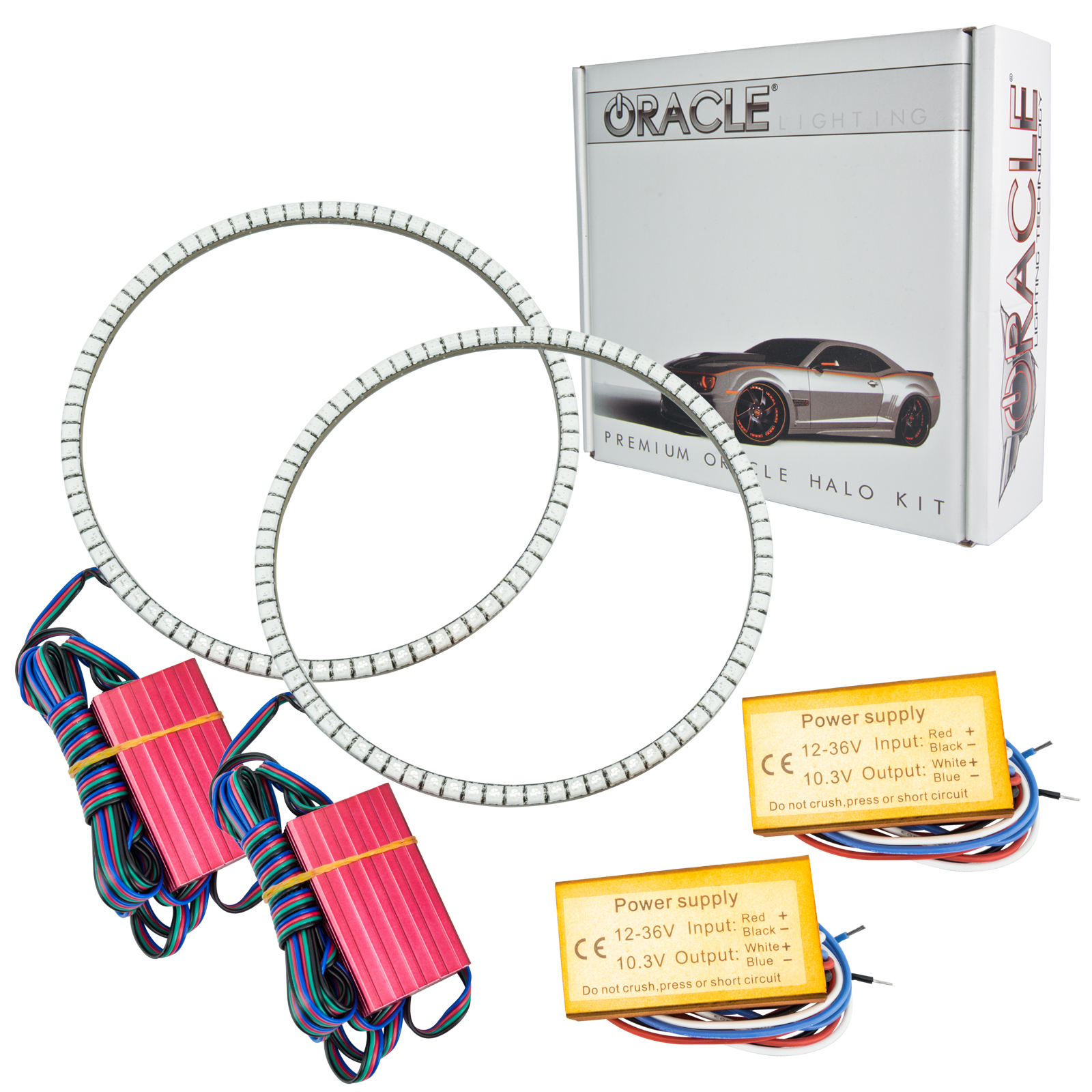 Oracle Lighting Waterproof Headlight Halo Kit (ColorSHIFT WiFi) - 3943-331