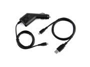 Car Power Charger Adapter +USB Cord for Cobra WASPcam 9905 WiFi 9906 CAMO Camera
