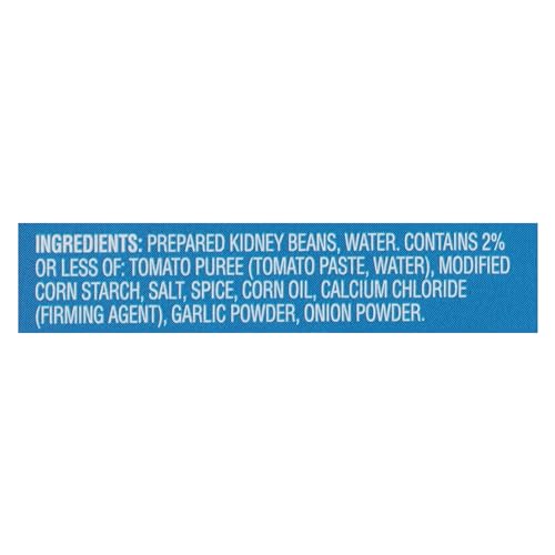 BUSH'S BEST 16 Oz Canned Dark Red Kidney Chili Beans, Source of Plant Based Protein and Fiber, Low Fat, Gluten Free, (Pack of 4) thumbnail