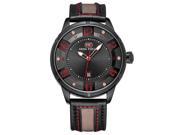 MINIFOCUS MF0012G 1136 Business Fashion Band Calendar Personality Belt Waterproof Man Quartz Watch