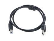 ABLEGRID USB Data Sync Printer Cable Cord Lead for Epson WorkForce All-in-One Printer Pro Series WF-2520 WF-2530 WF-2540 WF-3520 WF-3540 WF-3620 WF-36